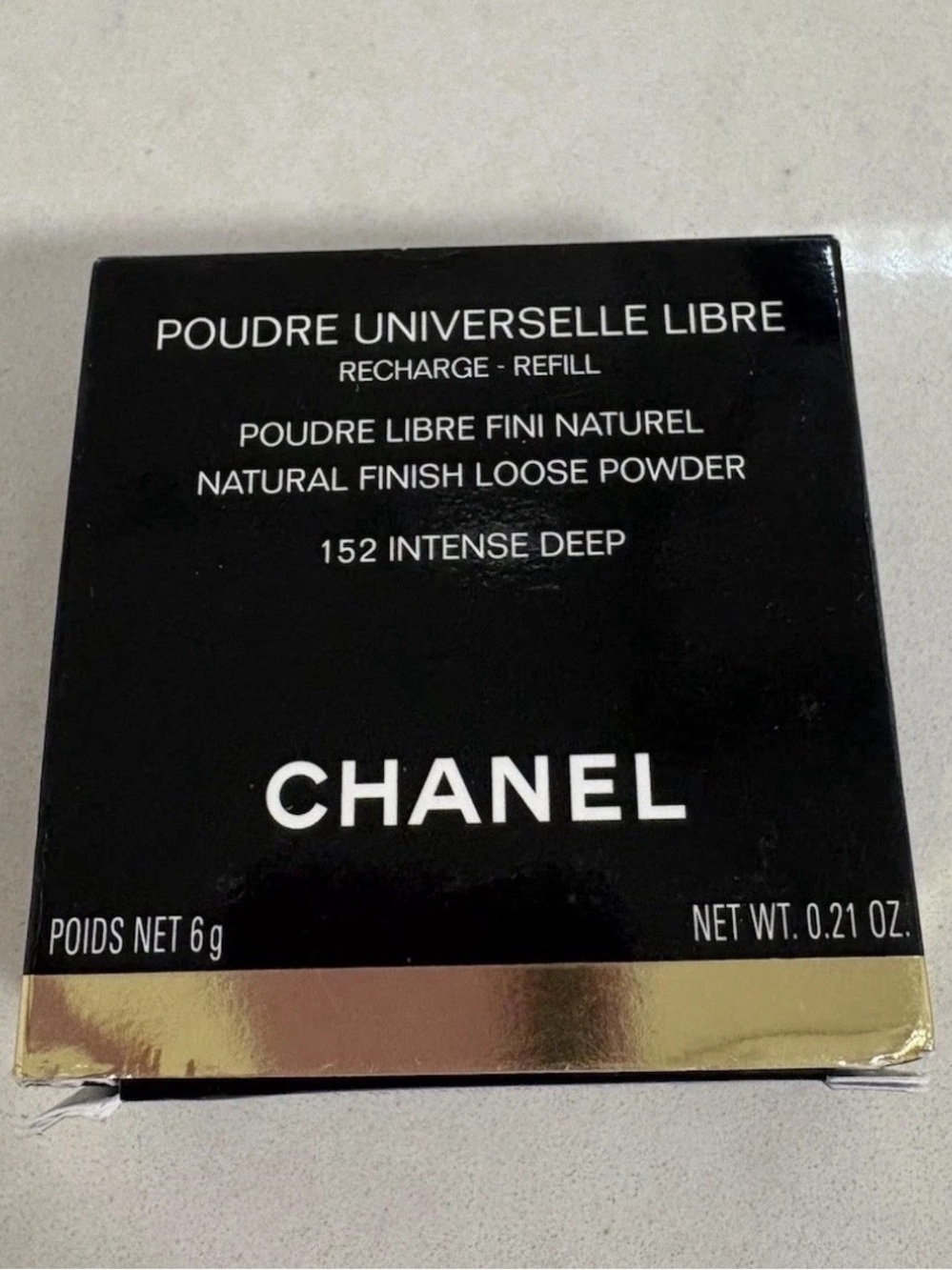CHANEL Poudre Universelle Libre Loose Powder 152 Intense Deep On-The-Go NIB